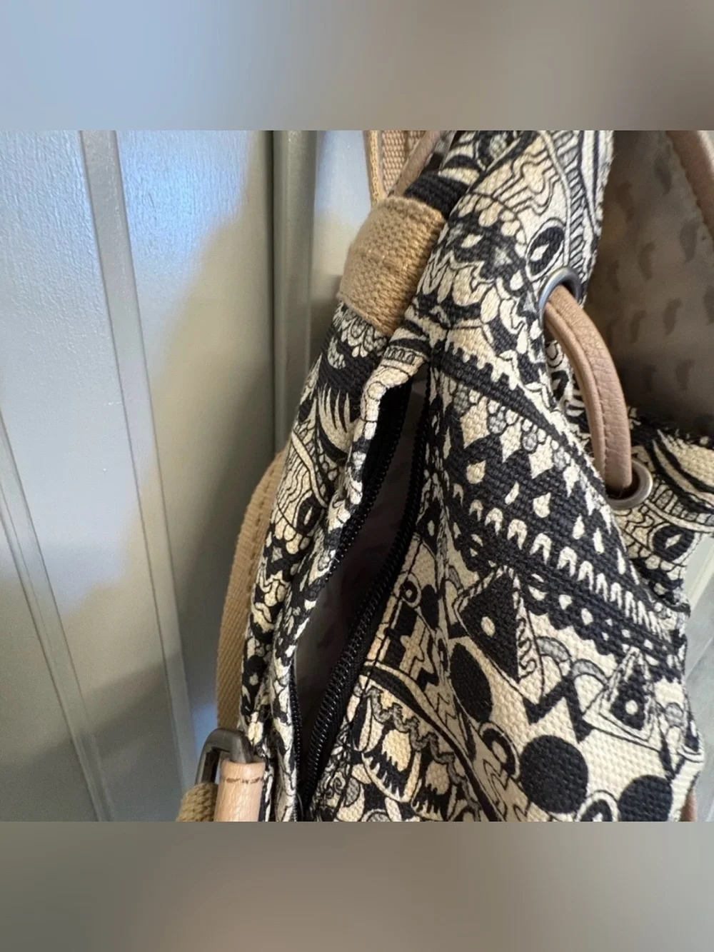 Sakroots Artist Circle Mini Canvas Backpack